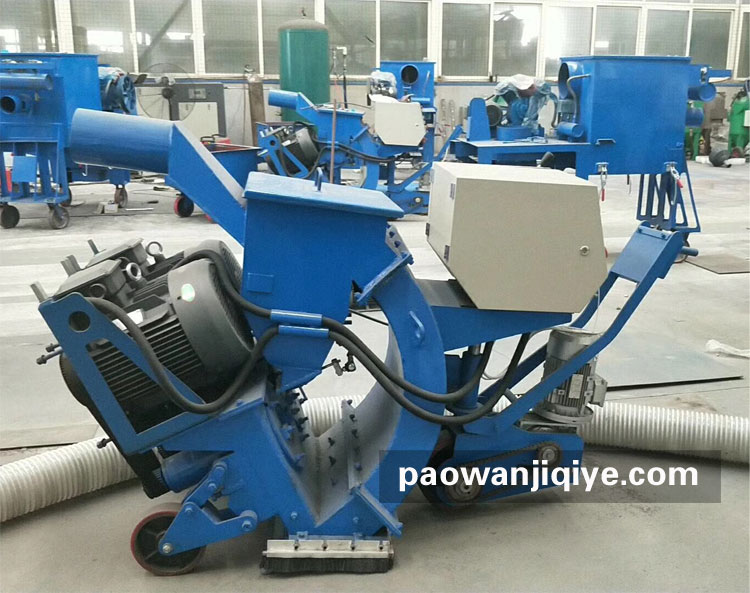 移動(dòng)式鋼板拋丸機(jī)